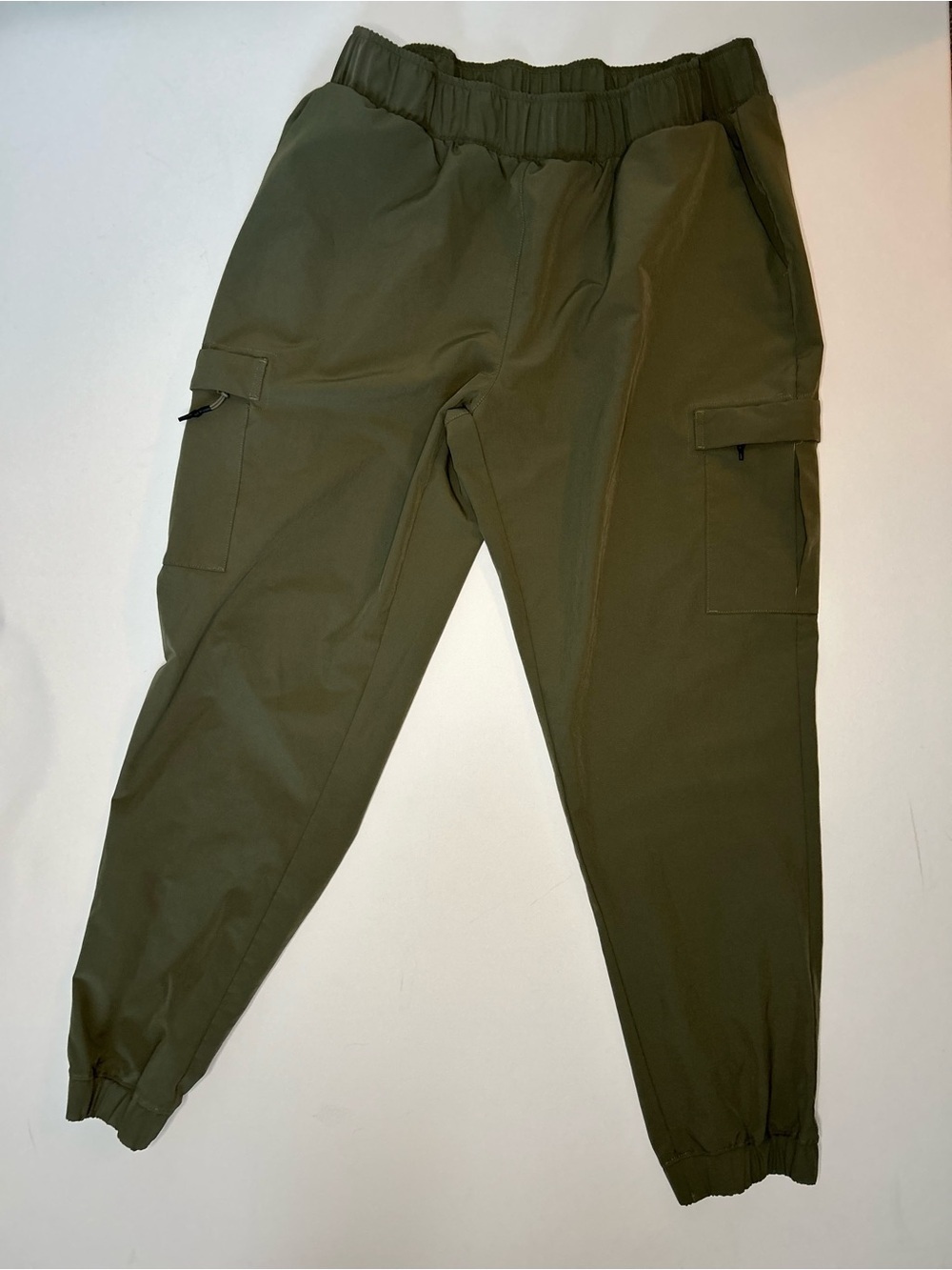Mondetta Olive Green Cargo Joggers XL Performance Stretch Athleisure Pants - Picture 2 of 8